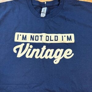 Goldman 100% Cotton Short Sleeve Navy Blue Graphic T-Shirt XXL